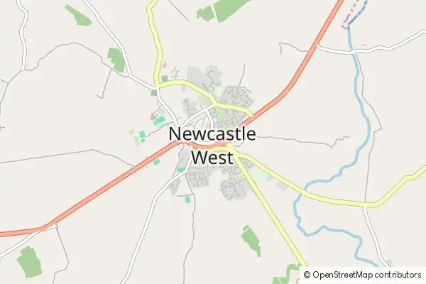 Mapa Newcastle West