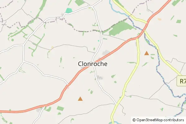 Mapa Clonroche