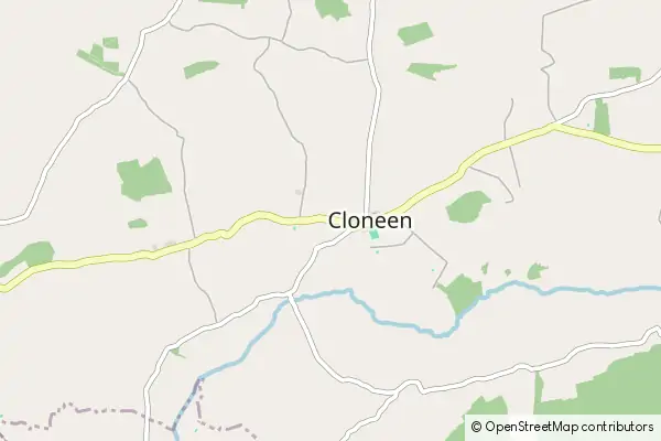 Mapa Cloneen