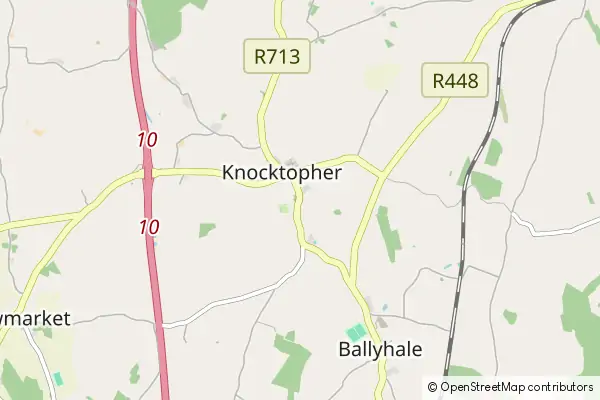 Mapa Knocktopher