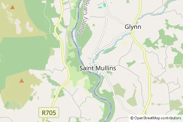 Mapa St Mullins