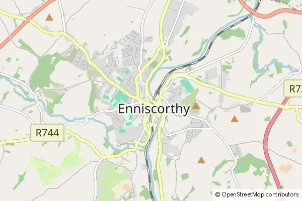 Mapa Enniscorthy