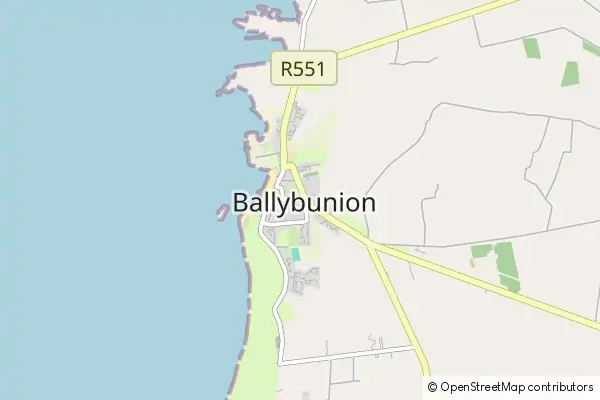 Mapa Ballybunion