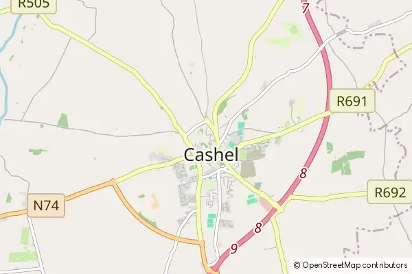 Mapa Cashel