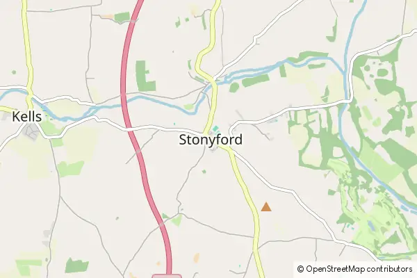 Mapa Stoneyford