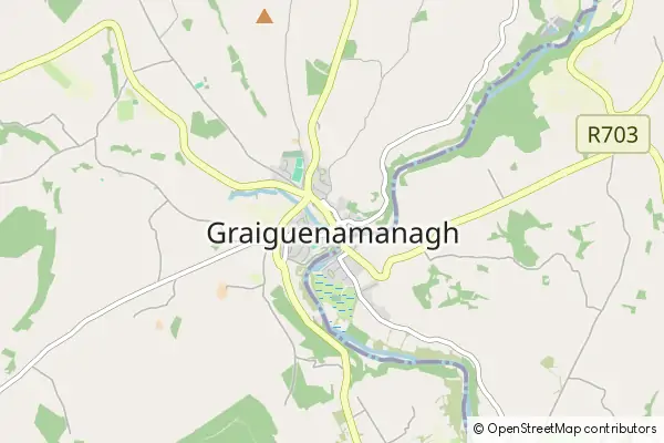 Mapa Graiguenamanagh