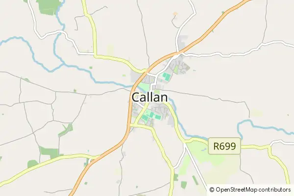 Mapa Callan