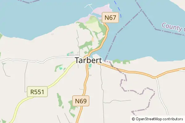 Mapa Tarbert