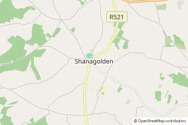 Mapa Shanagolden