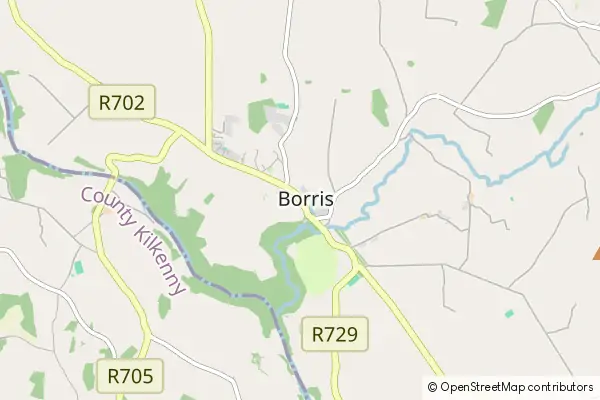 Mapa Borris