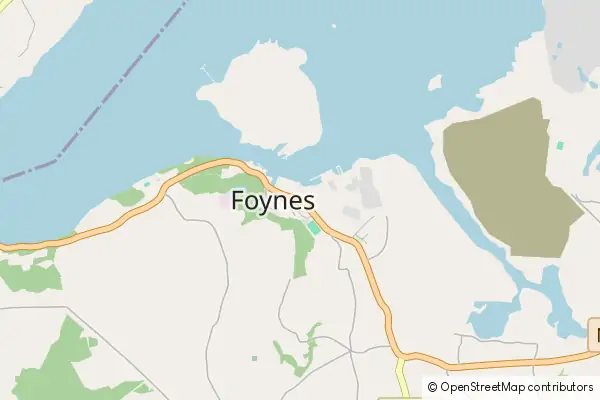 Mapa Foynes