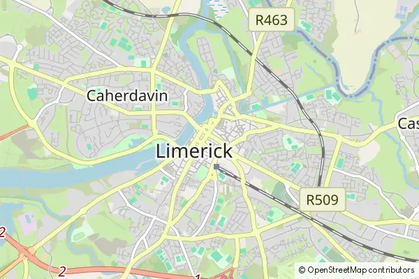 Mapa Limerick