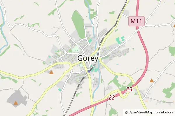 Mapa Gorey