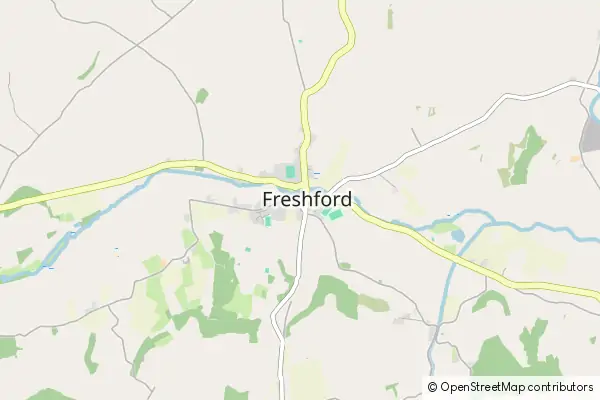 Mapa Freshford