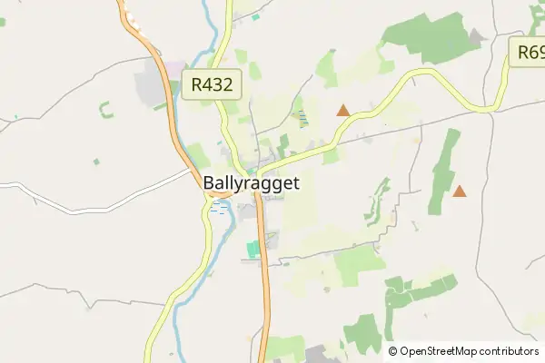 Mapa Ballyragget