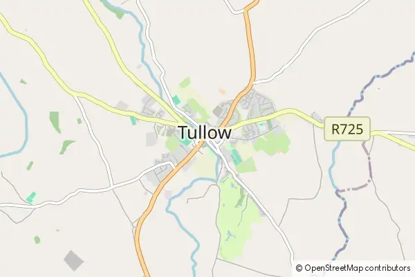 Mapa Tullow