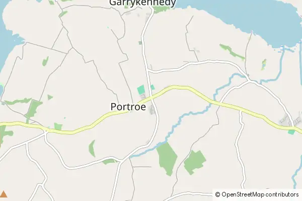 Mapa Portroe