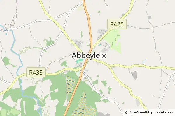 Mapa Abbeyleix