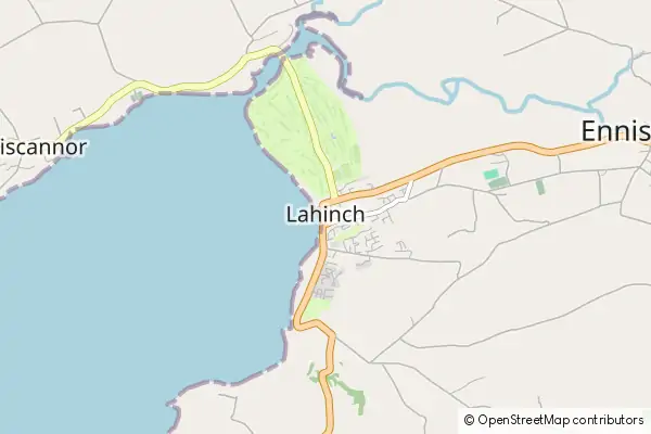 Mapa Lahinch