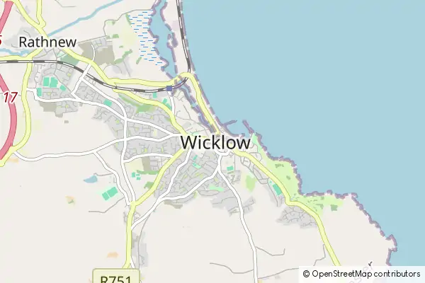 Mapa Wicklow