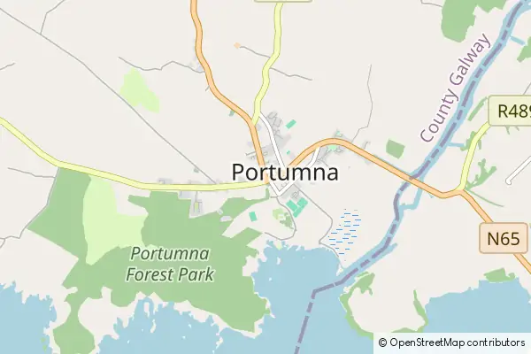 Mapa Portumna