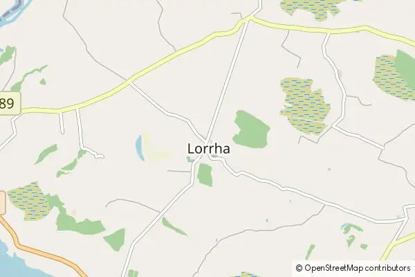 Mapa Lorrha