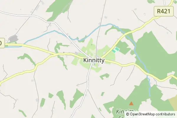 Mapa Kinnitty