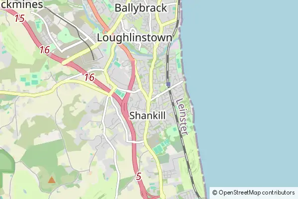 Mapa Shankill