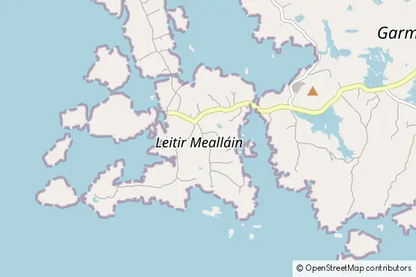 Mapa Lettermullan