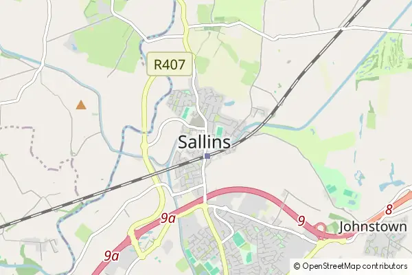 Mapa Sallins