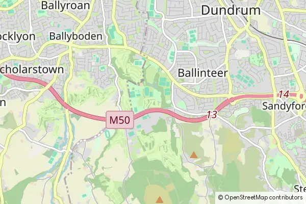 Mapa Rathfarnham