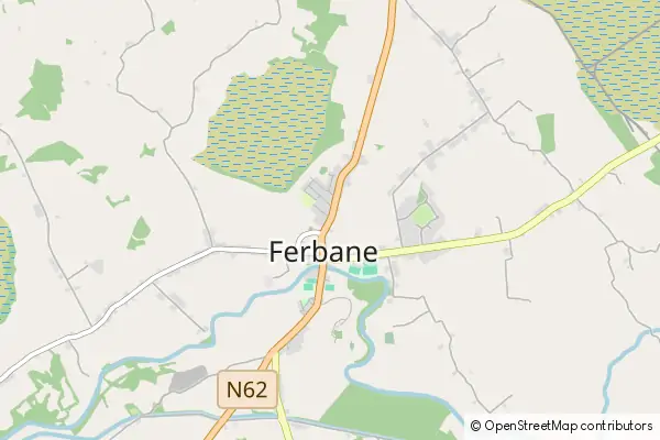 Mapa Ferbane