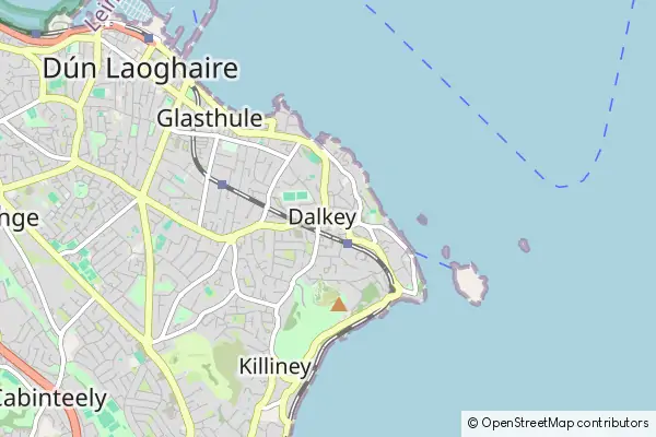 Mapa Dalkey