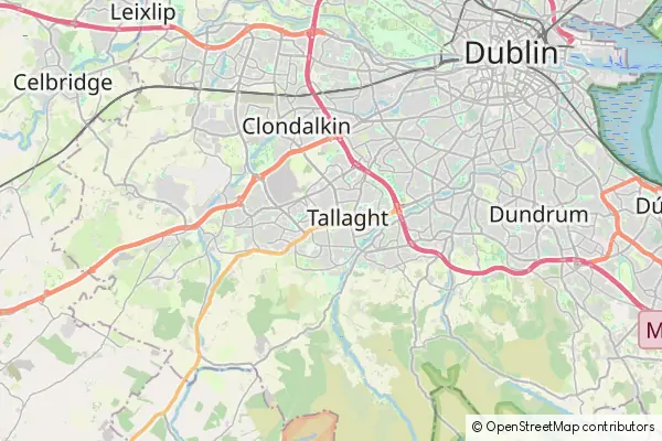 Mapa Tallaght