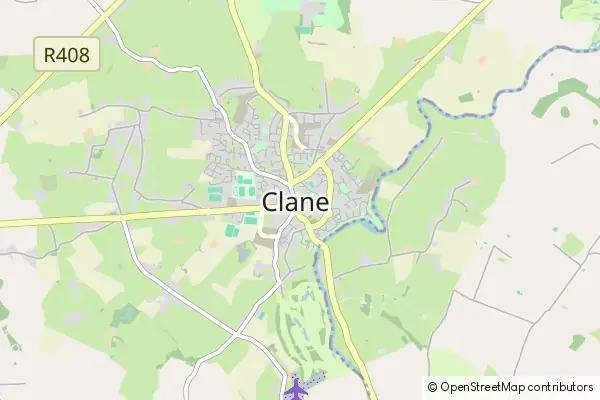 Mapa Clane