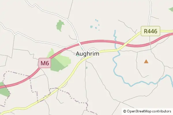 Mapa Aughrim