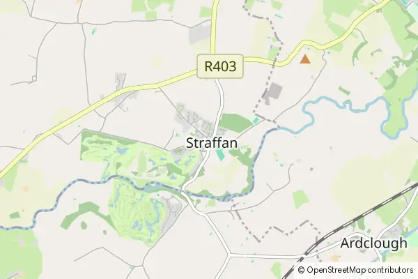 Mapa Straffan