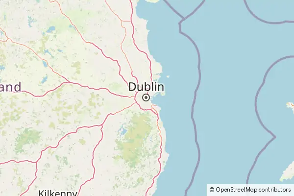 Mapa Dublin