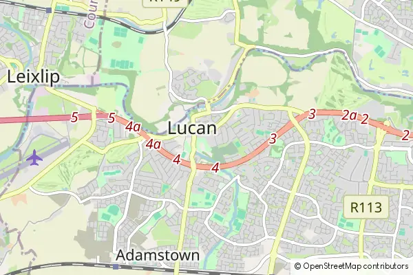 Mapa Lucan