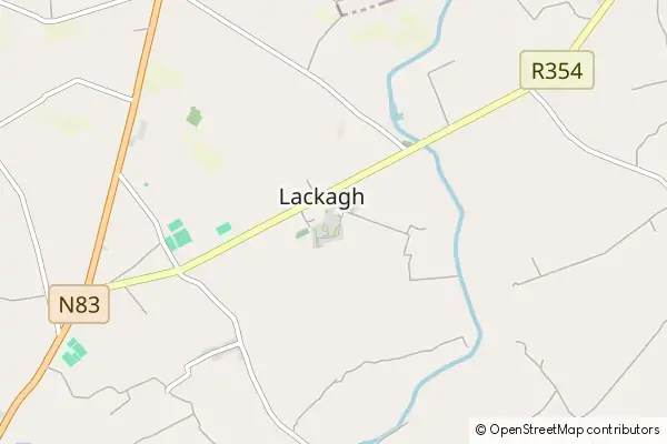 Mapa Lackagh