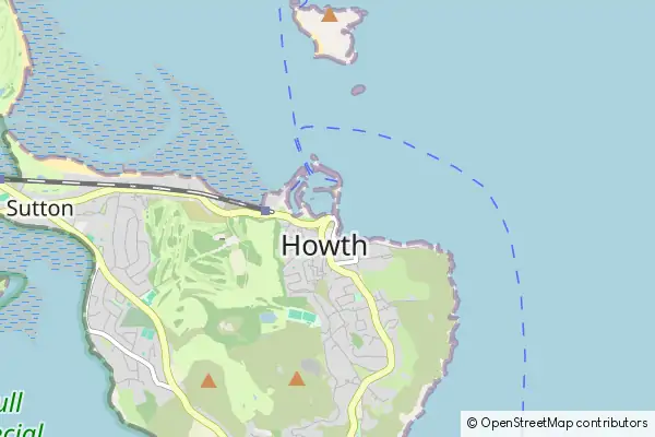 Mapa Howth