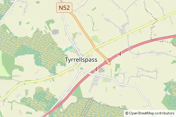 Mapa Tyrrellspass