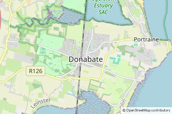 Mapa Donabate