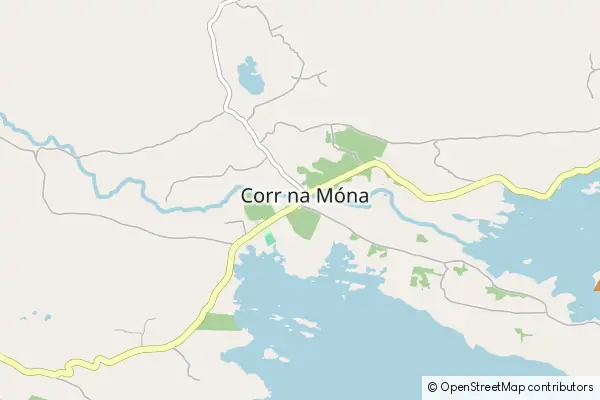 Mapa Cornamona