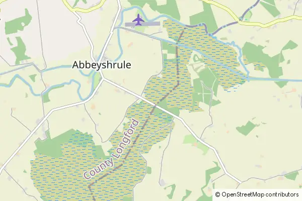 Mapa Abbeyshrule