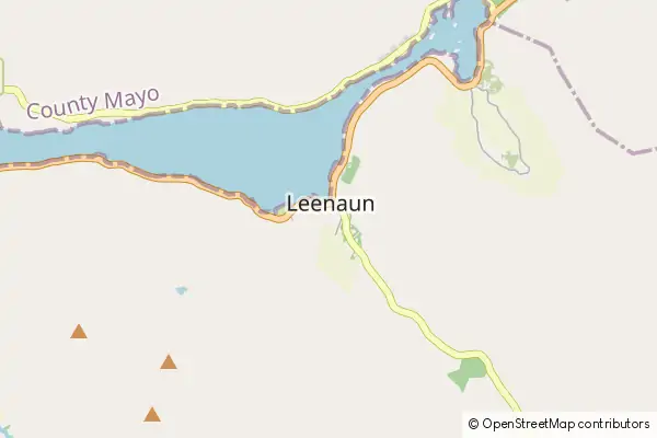 Mapa Leenane