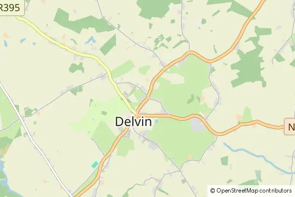 Mapa Delvin