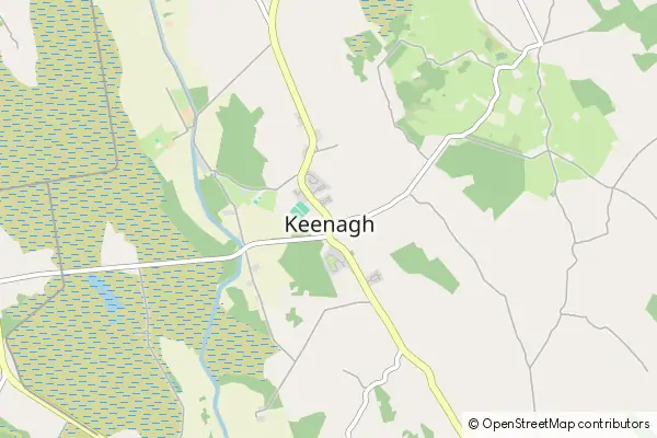 Mapa Keenagh