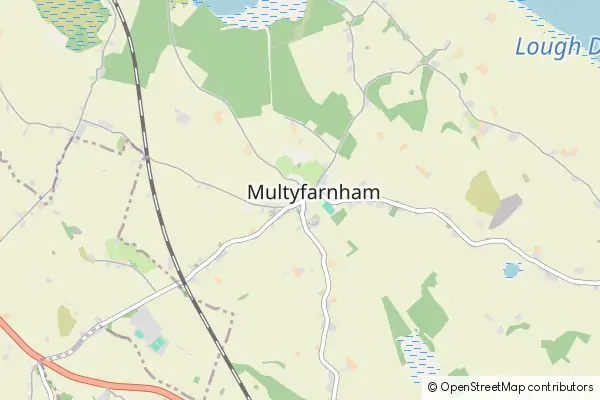 Mapa Multyfarnham