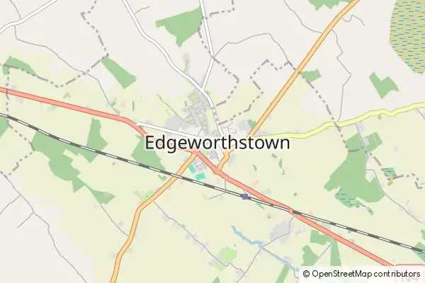 Mapa Edgeworthstown